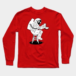 Beer Nuts Astronaut Long Sleeve T-Shirt